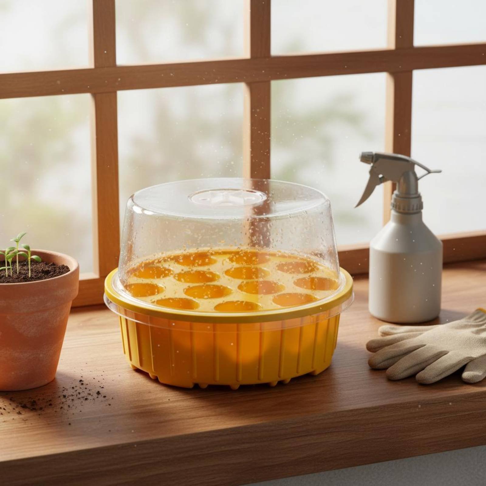 Propagation Tray Dome - Kit com 3 Bandejas de Sementes