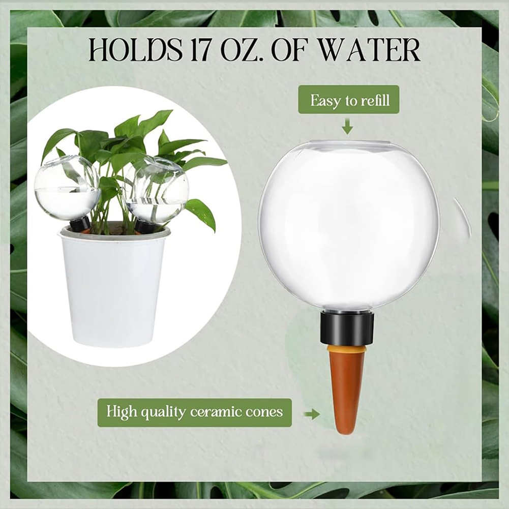 Automatic Plant Waterer - Globos de Irrigação Automática de 500ML,