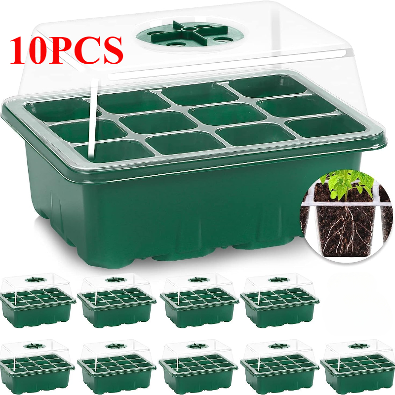 Propagation Tray Dome - 10 pçs bandejas de mudas kit