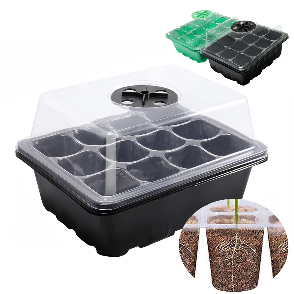 Propagation Tray Dome - Bandeja inicial de sementes com 12