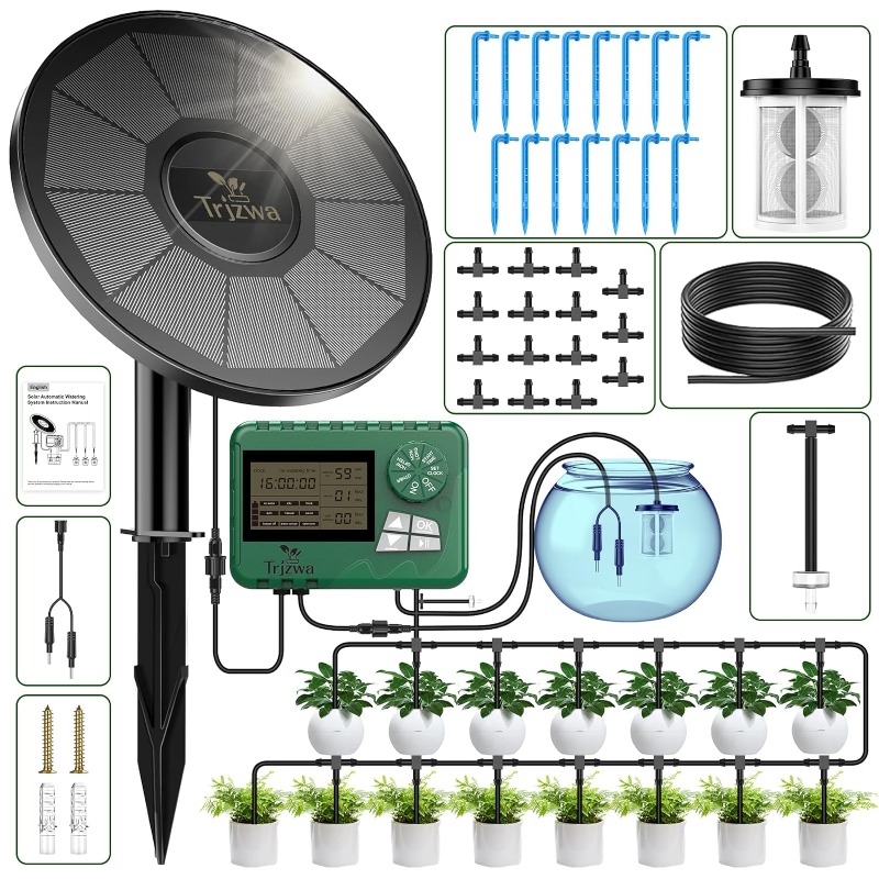 Automatic Plant Waterer - Equipamento de irrigação solar kit de