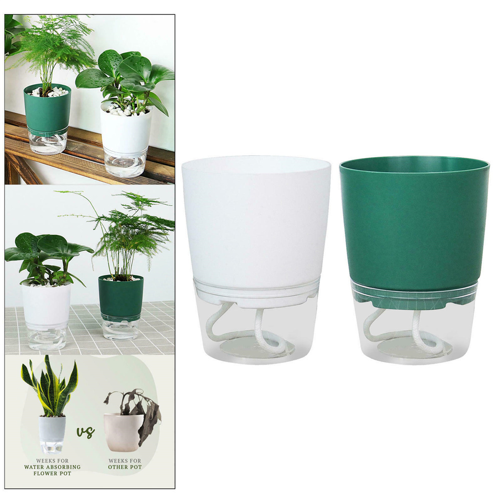 Automatic Plant Waterer - Vaso de flores hidropônico preguiçoso, absorção