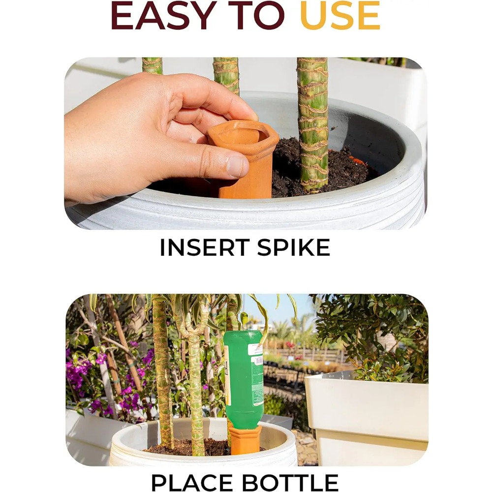 Conjunto de 6 Espigões Naturai - Automatic Plant Waterer avaliação e preço
