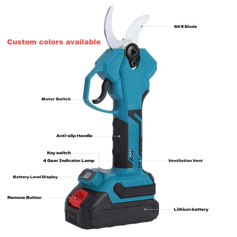 21v elétrica alta ramo podador - Pruning Shears avaliação e preço