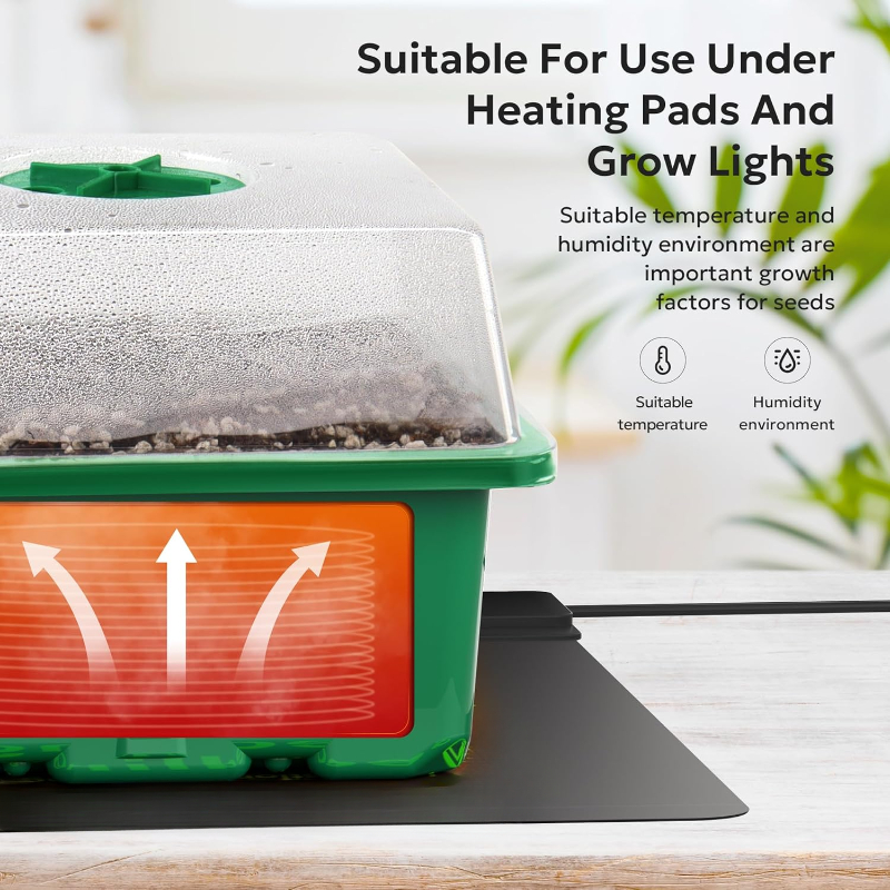 10 pçs bandejas de mudas kit i - Propagation Tray Dome avaliação e preço