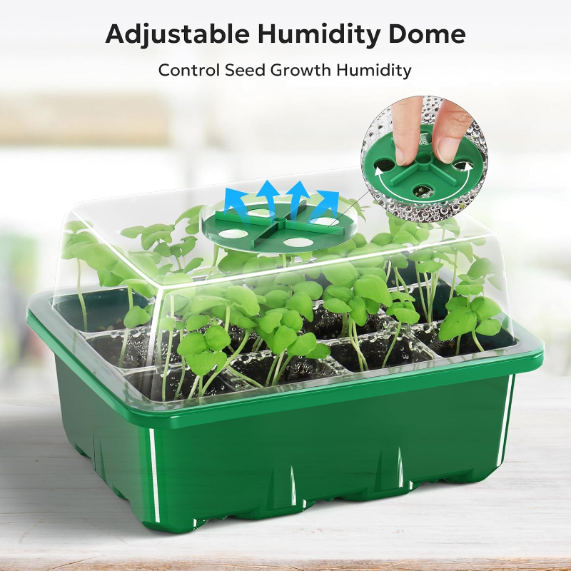 10 pçs bandejas de mudas kit i - Propagation Tray Dome avaliação e preço