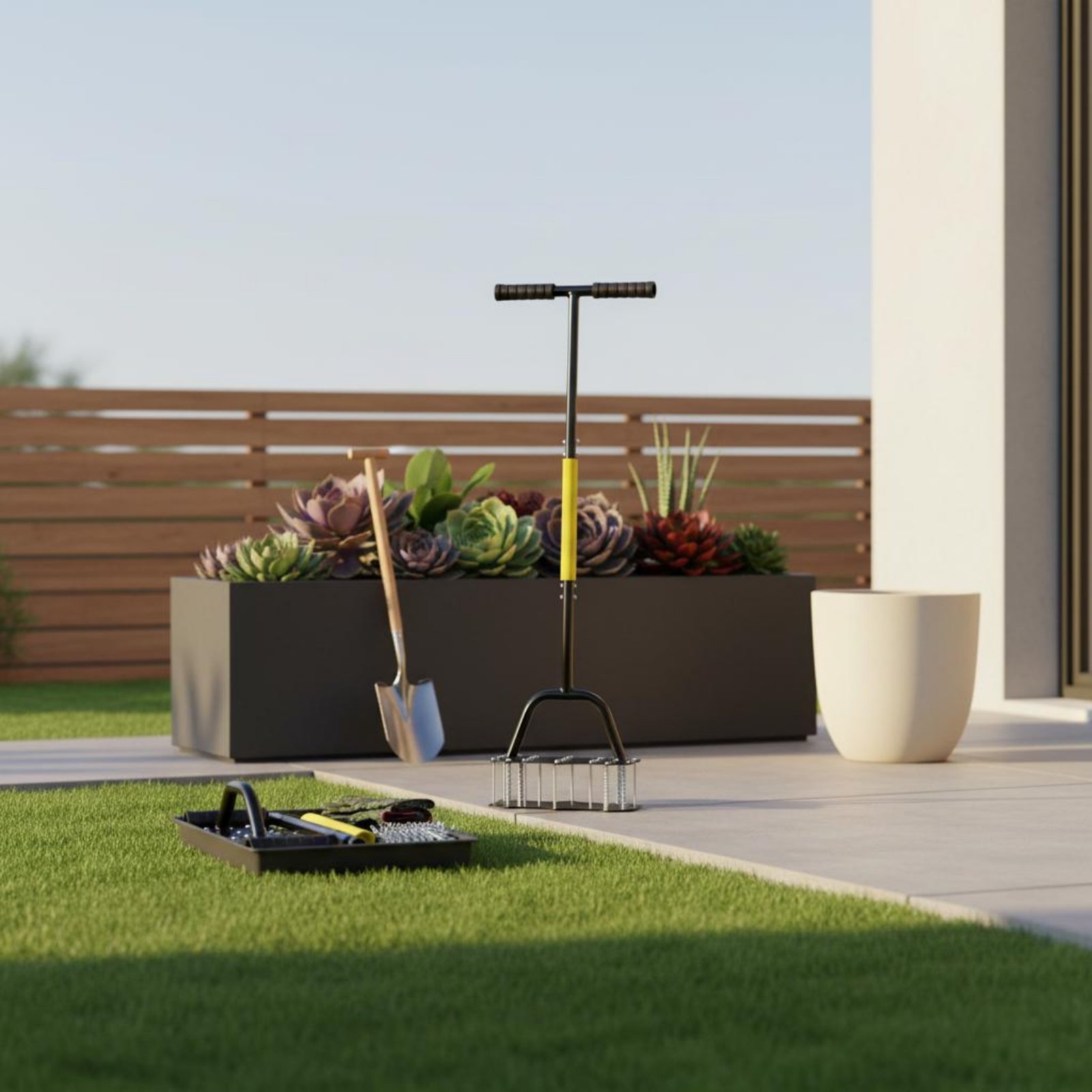 Cortador de Grama Manual em Fo - Gardening Tools Uses avaliação e preço