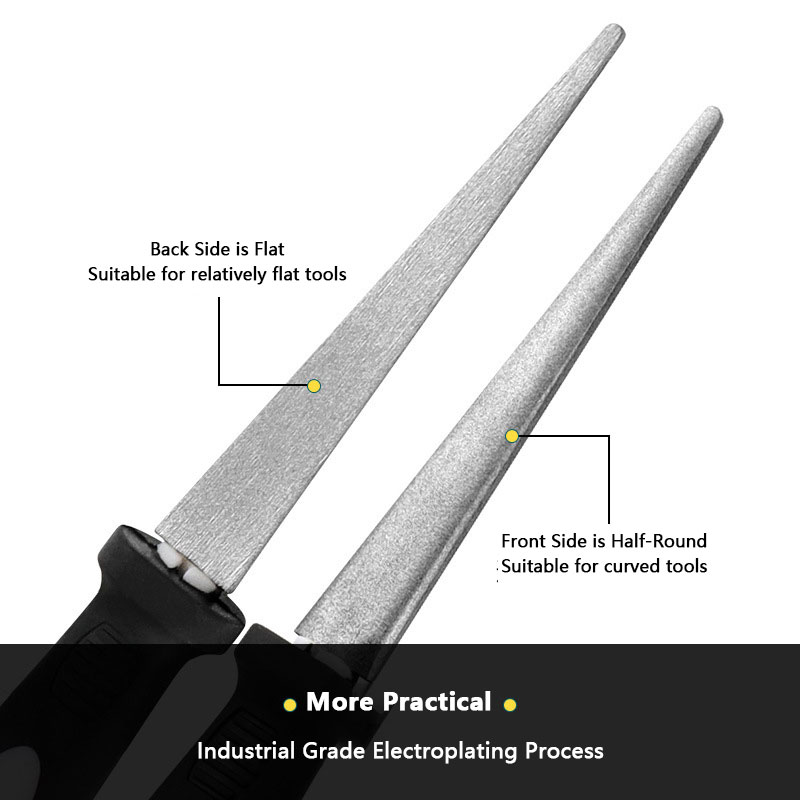 Afiador de Diamante Metálico D - Gardening Tools Knife avaliação e preço