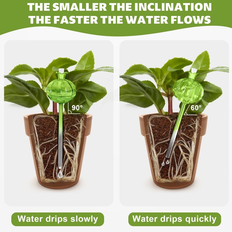 Bulbos de Irrigação Automática - Automatic Plant Waterer avaliação e preço